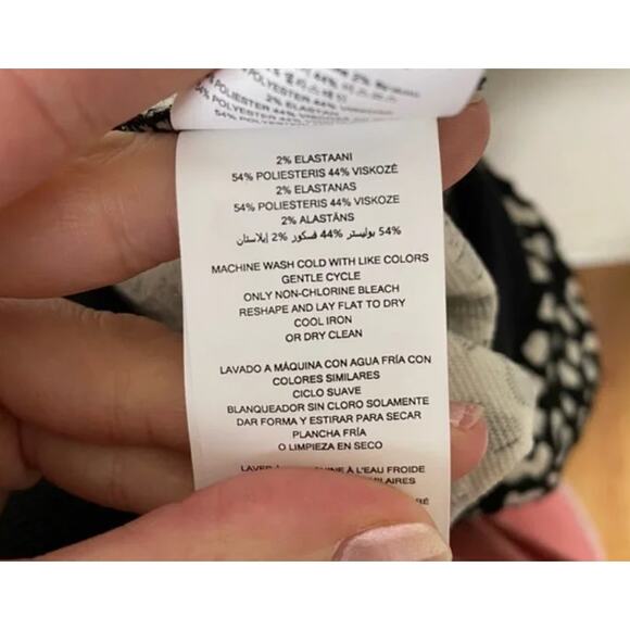 NWT Michael Michael Kors Animal Print Pencil Skirt - Picture 5 of 6